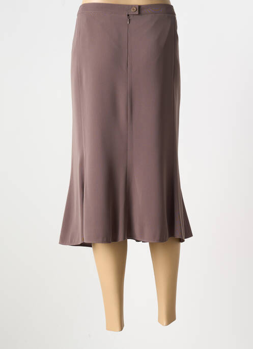 Fustă midi maro GELCO femeie