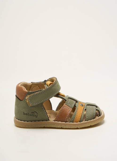 Sandale/Pantofi decupați verde BELLAMY băiat