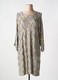Rochie midi mâneci 3/4 mâneci 3/4 verde YESTA femeie