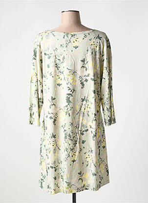 Rochie scurtă mâneci 3/4 mâneci 3/4 verde YESTA femeie