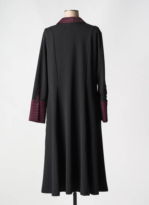 Rochie midi negru MAT. femeie