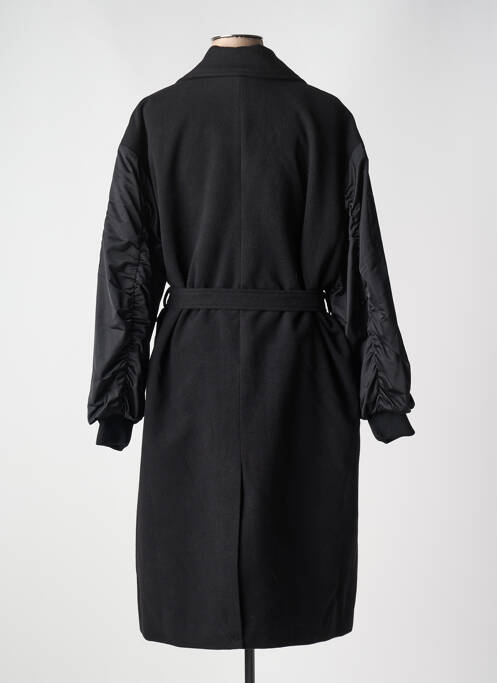 Palton lung negru YESTA femeie