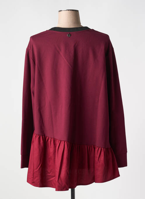 Tunică mâneci lungi roșu MAT. femeie