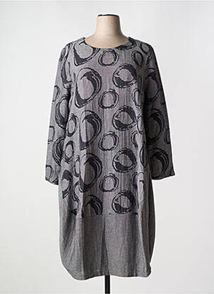 Rochie midi mâneci lungi mâneci lungi gri OLIVER JUNG femeie