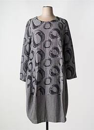 Rochie midi mâneci lungi mâneci lungi gri OLIVER JUNG femeie