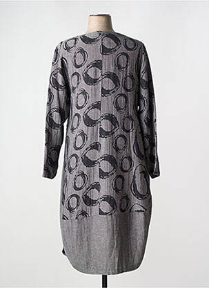 Rochie midi mâneci lungi mâneci lungi gri OLIVER JUNG femeie