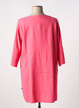 Rochie scurtă mâneci 3/4 mâneci 3/4 roz ADIA femeie
