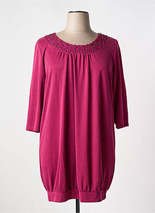 Tunică mâneci lungi roșu YESTA femeie