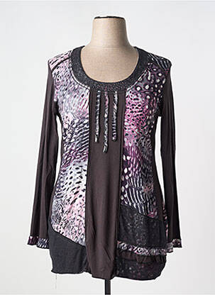 Tunică mâneci lungi negru GELCO femeie