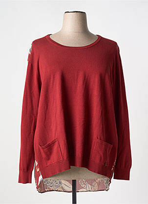 Pulover tunică portocaliu OPEN END femeie