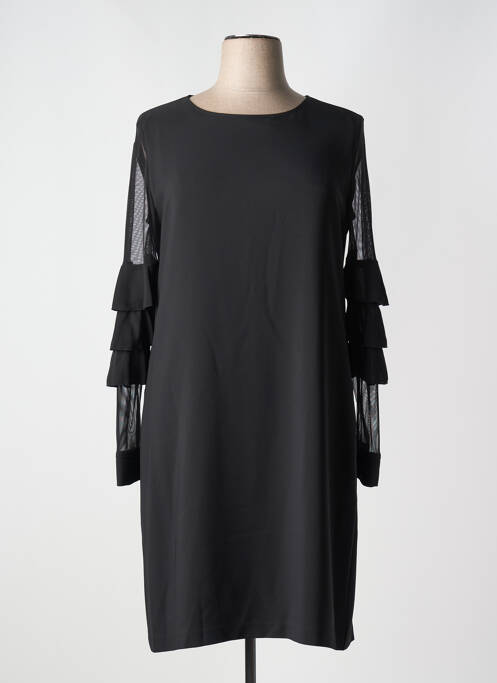 Rochie midi negru QUATRE VINGT JOURS femeie