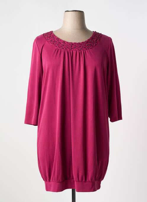 Tunică mâneci lungi roșu YESTA femeie