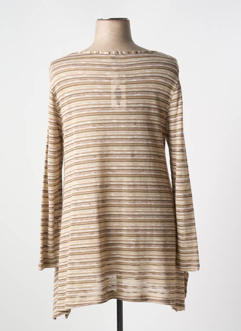 Pulover tunică bej G!OZE femeie