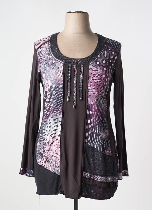 Tunică mâneci lungi negru GELCO femeie