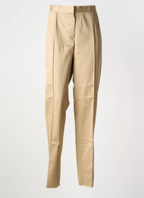 Pantalon slim bej ELENA MIRO femeie