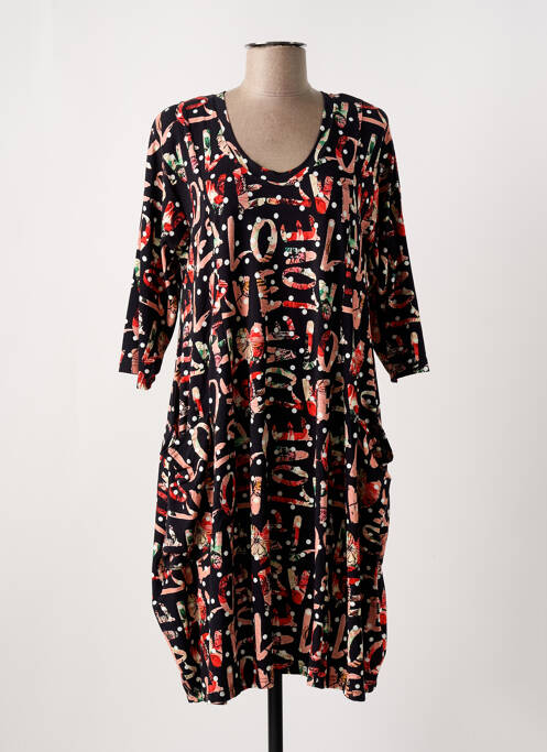 Rochie midi negru OLIVER JUNG femeie