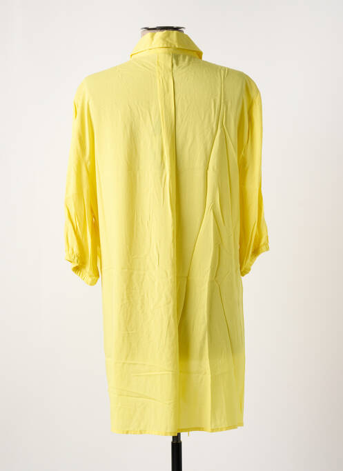 Tunică mâneci lungi galben SOPHIA CURVY femeie