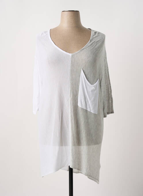 Pulover tunică gri JELLA femeie