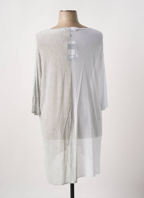 Pulover tunică gri JELLA femeie