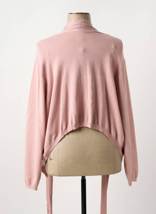 Vestă cu mâneci lungi roz ADIA femeie