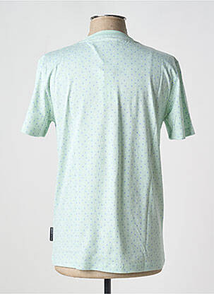 Tricou croială cambrată mâneci scurte verde TOM TAILOR bărbat