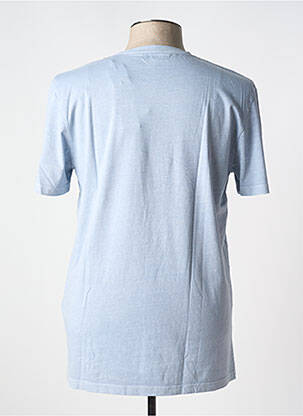 Tricou croială dreaptă mâneci scurte albastru TOM TAILOR bărbat