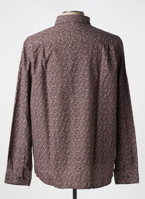 Cămașă cu mâneci lungi maro CAMBRIDGE bărbat