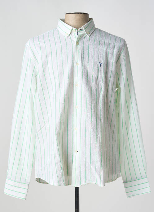 Cămașă cu mâneci lungi verde CARNET DE VOL bărbat