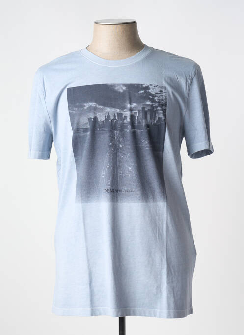 Tricou albastru TOM TAILOR bărbat