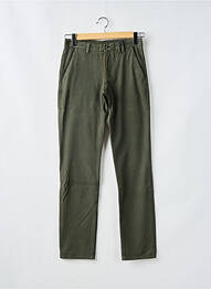 Pantalon chino buzunare mărime normală verde CARNET DE VOL homme