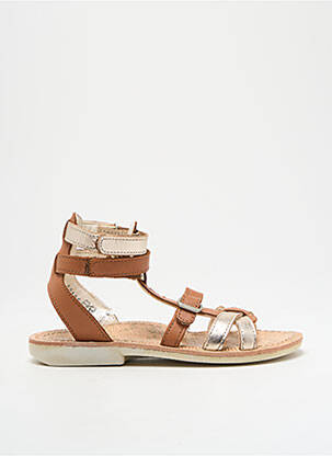 Sandale/Pantofi decupați maro KICKERS fată