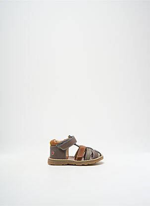 Sandale/Pantofi decupați gri GBB băiat