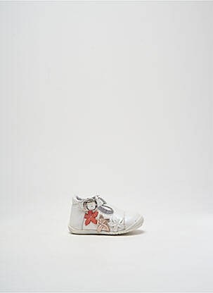 Sandale/Pantofi decupați alb GBB fată