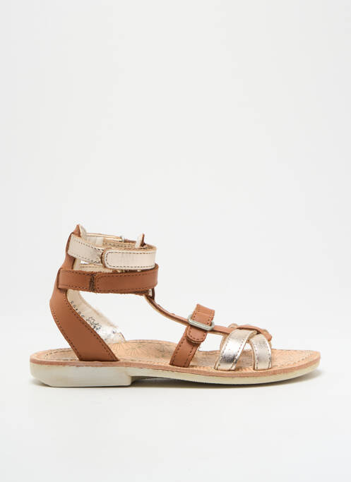 Sandale/Pantofi decupați maro KICKERS fată