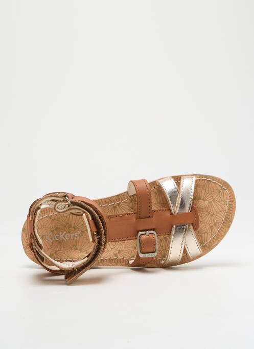 Sandale/Pantofi decupați maro KICKERS fată
