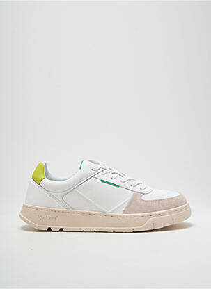 Adidași vârf rotund vârf rotund alb KICKERS bărbat