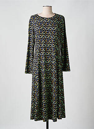 Rochie lungă mâneci lungi mâneci lungi verde SURKANA femeie