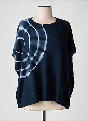 Poncho albastru FIVE femeie