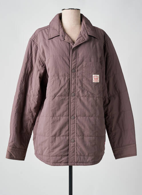 Geacă matlasată maro LEVIS femeie