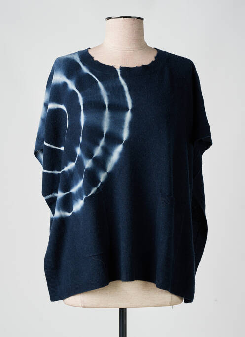 Poncho albastru FIVE femeie