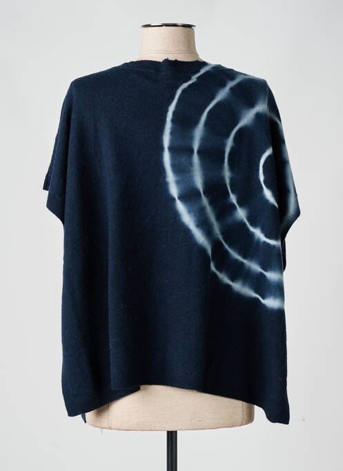 Poncho albastru FIVE femeie