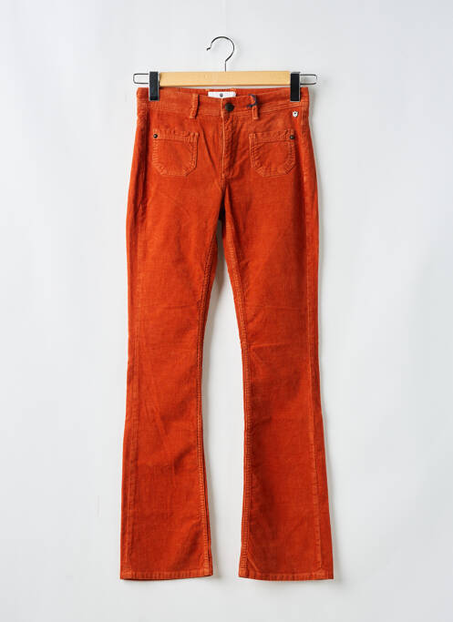 Pantalon evazat maro FREEMAN T.PORTER femeie