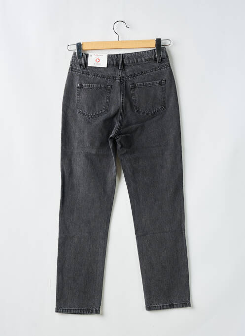 Blugi cu croială dreaptă negru MORGAN femeie