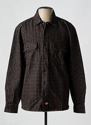 Cămașă cu mâneci lungi maro DICKIES bărbat