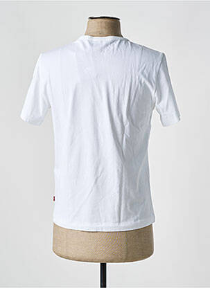 Tricou croială dreaptă mâneci scurte alb LEVI'S bărbat