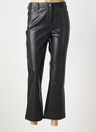 Pantalon 7/8 talie elastică negru KOCCA femeie