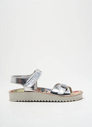 Sandale/Pantofi decupați argintiu KICKERS fată