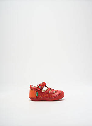 Sandale/Pantofi decupați roșu KICKERS băiat