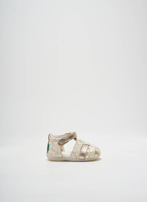 Sandale/Pantofi decupați auriu KICKERS fată