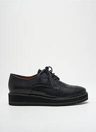 Derby-uri țesătură satinată toc de 4 la 6 cm negru EMILIE KARSTON femme